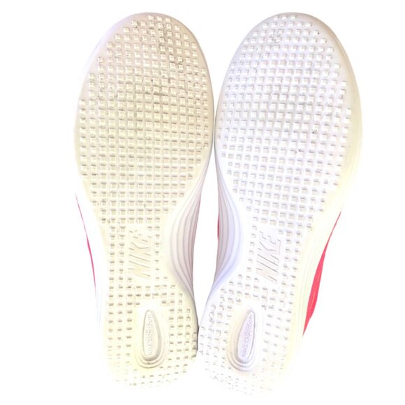 Nike Solarsoft Moccasin Running Shoes US 9 EUR 42.5 Pink Flash Mesh 555301-618 - Picture 7 of 10